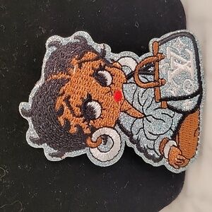 Fashion Blue LV Betty Boop Iron On Patch Set of 3 - 2 of 2